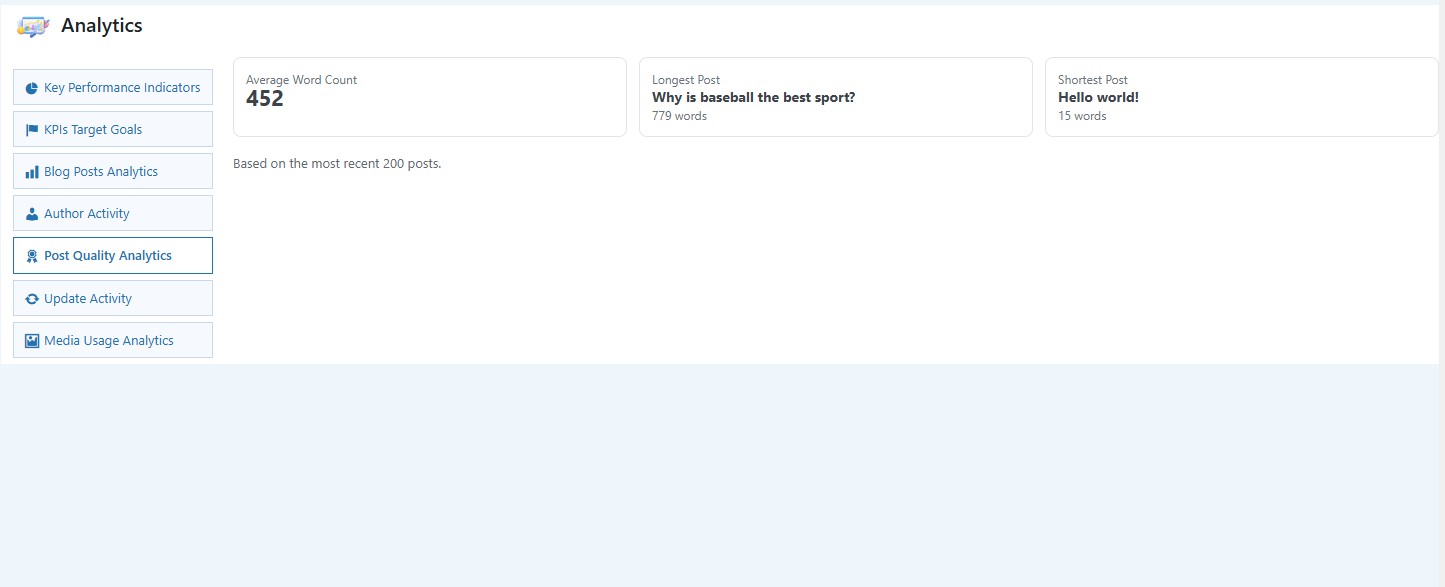 Post Quality Analytics7