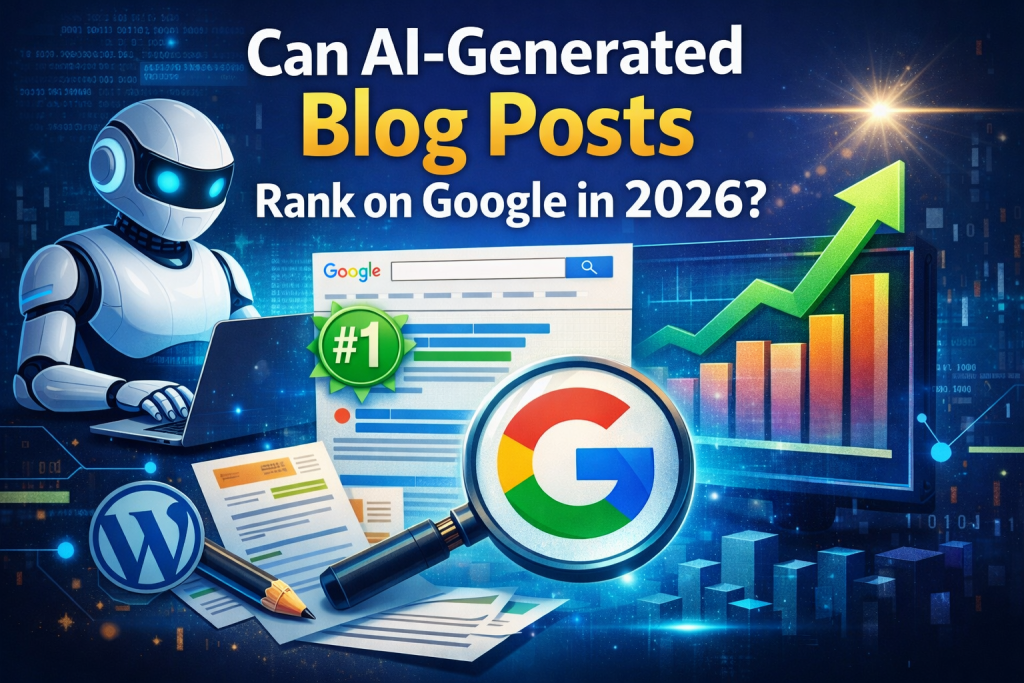Can AI-Generated Blog Posts Rank on Google in 2026?