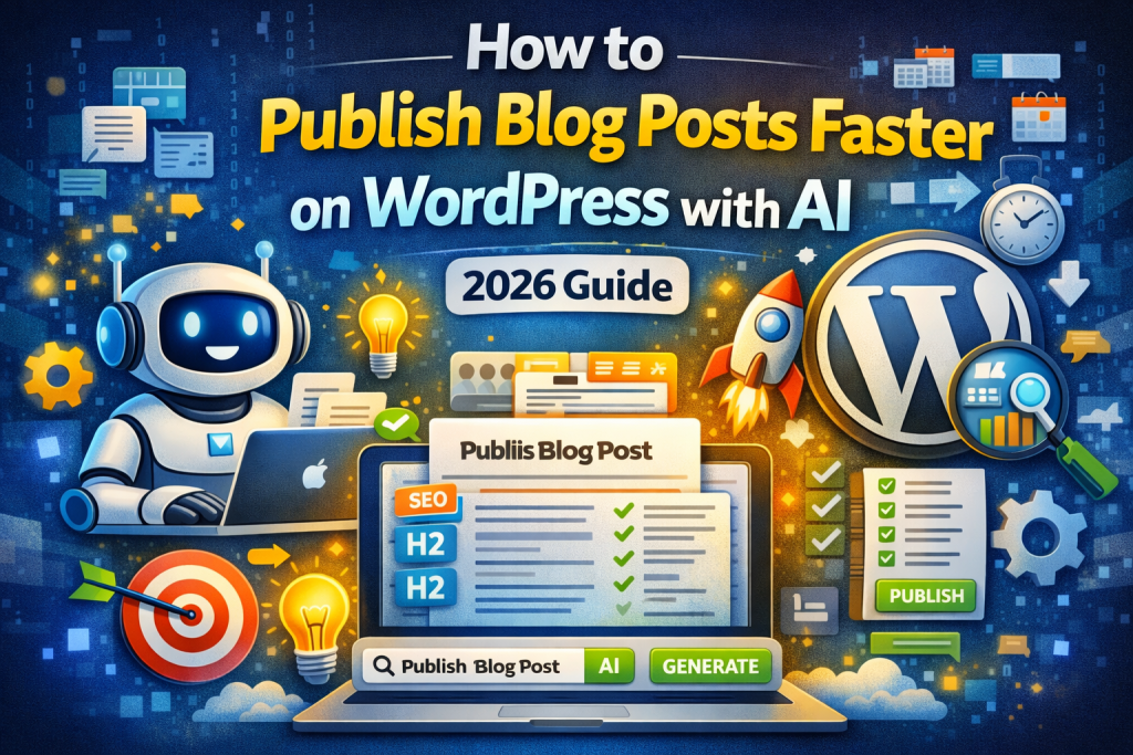 How to Use AI to Publish Blog Posts Faster on WordPress