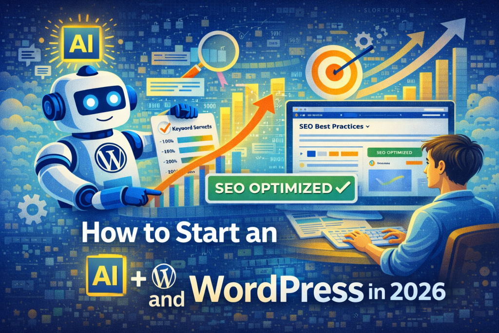 How to Start an SEO Blog with AI and WordPress in 2026
