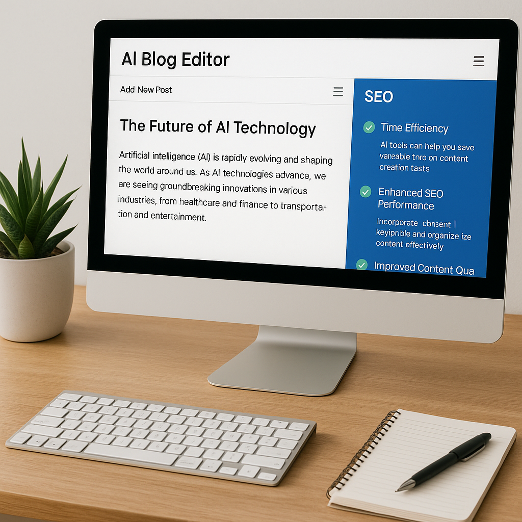 AI Blog Editor for WordPress – Plixora Blog Editor Full Demo (SEO Writing & Optimization) section image