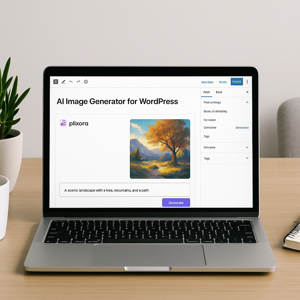 AI Image Generator for WordPress – Plixora Generate Image Tool Demo