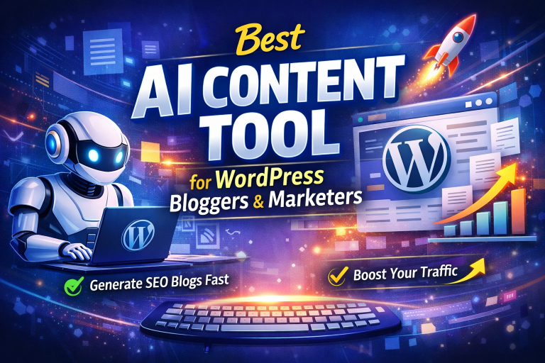 Best AI Content Tool for WordPress Bloggers and Marketers
