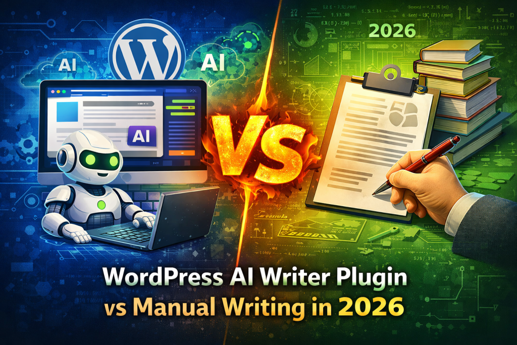 WordPress AI Writer Plugin vs Manual Writing in 2026