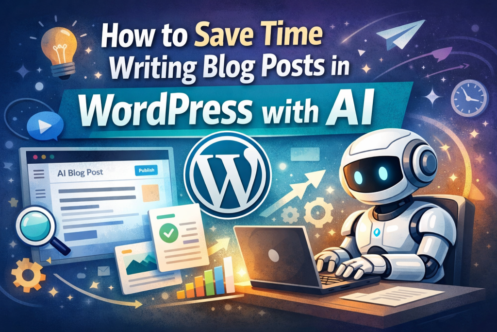 How to Save Time Writing Blog Posts in WordPress with AI